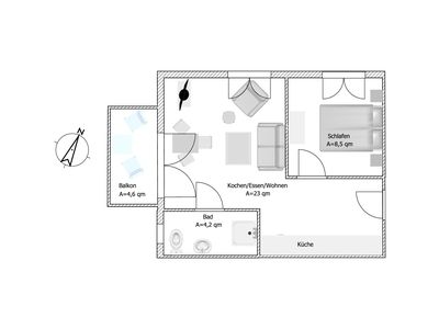 Ferienwohnung für 2 Personen (40 m²) in Grömitz 9/10