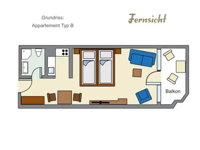 Ferienwohnung für 2 Personen (28 m²) in Grömitz 5/10