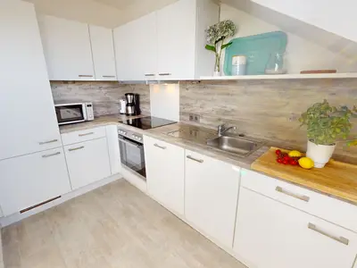 Ferienwohnung für 4 Personen mit Balkon an der Ostsee