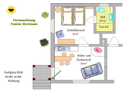 Ferienwohnung für 3 Personen (32 m²) in Groß Breesen 5/10