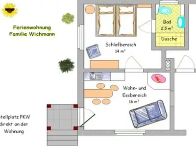 Ferienwohnung für 3 Personen (32 m²) in Groß Breesen 3/10