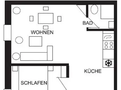 De Kutscher - Grundriss