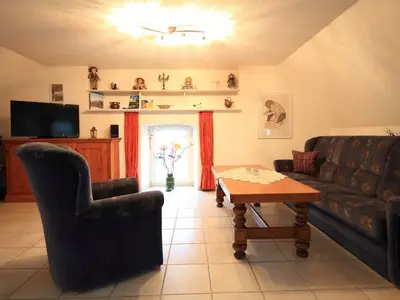 Blick in das Wohnzimmer