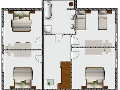 Ferienwohnung für 8 Personen (153 m²) in Groß Schwansee 10/10