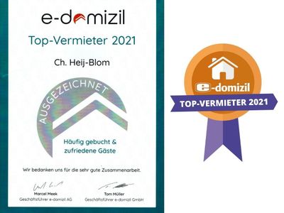 e-domizil Top-Vermieter 2021