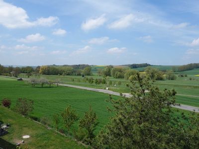 Aussicht der Ferienwohnung Itzgrundblick