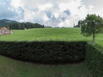 Aussicht vom Balkon