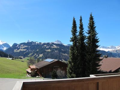 Aussicht vom Balkon