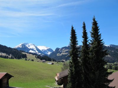 Südsicht  vom Balkon