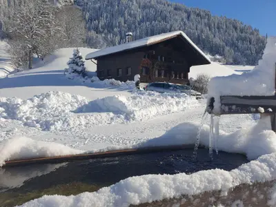 Brunnen Winter