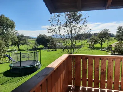 Balkon Steinplatte Ostseite