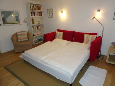 Schlafsofa im Wohnzimmer