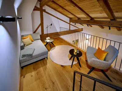 Couch/Leseeck auf Galerieebene