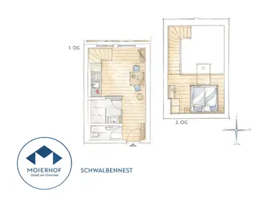 Skizze Wohnung Schwalbennest