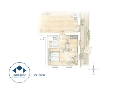 Skizze Wohnung Seeleben