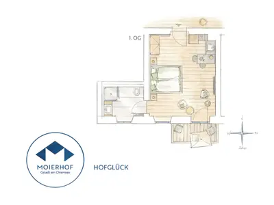 Skizze Wohnung Hofglück
