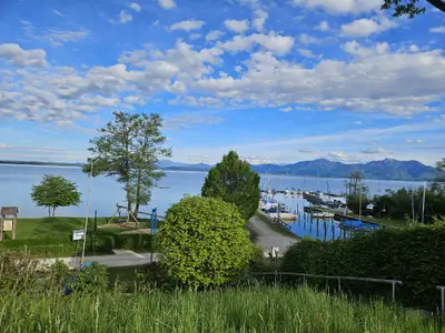 Chiemsee, Strandbad & Segelhafen