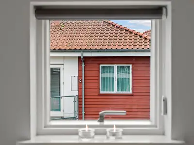 outside