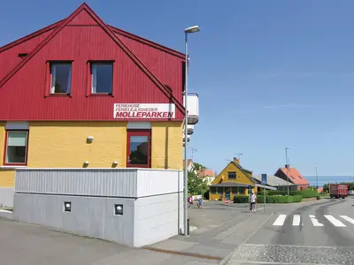 outside