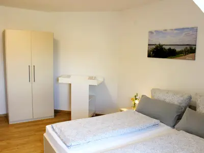 FeWo Schlafzimmer 1, Doppelbett