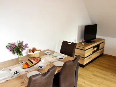 FeWo, Wohn- und Esszimmer