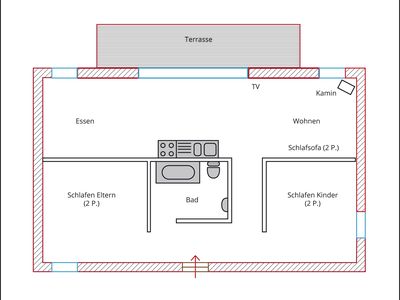 Ferienwohnung für 5 Personen (75 m²) in Hagen Auf Rügen 4/10