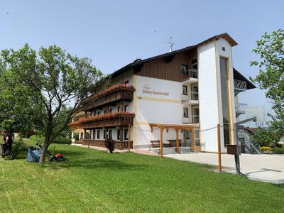 Hotel Märchenwald -Zugang bei An- u. Abreise-