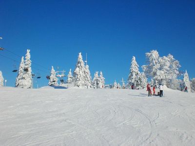 Skiverleih- Schneeschuhverleih, Skischulen und vieles mehr bietet das nah gelegene Skizentrum das in nur 10 Autominuten