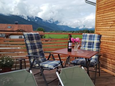 Dachterrasse - Schlossblick