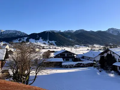 Blick auf die Berge