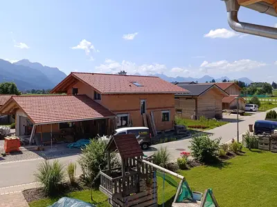 Aussicht vom Balkon