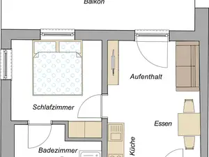Ferienwohnung für 4 Personen (35 m²) in Halblech