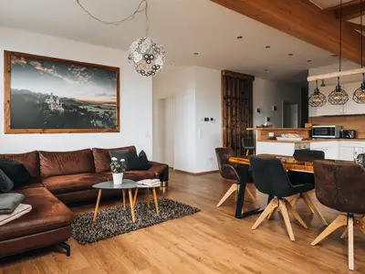 Schlossblick Wohn-Essbereich