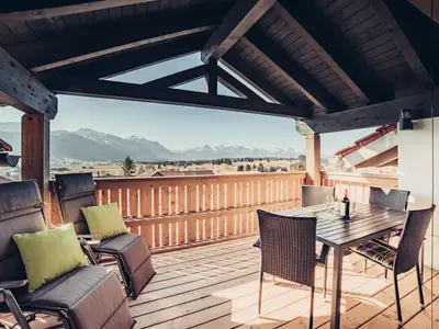 Schlossblick  Balkon