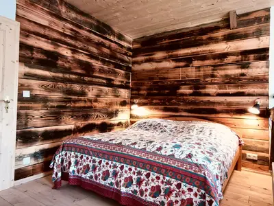 Schlafecke mit Doppelbett 180cm