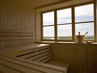 Unsere Sauna mit Wattenblick