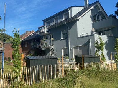 Außenansicht der Ferienwohnung Hygge Haltern