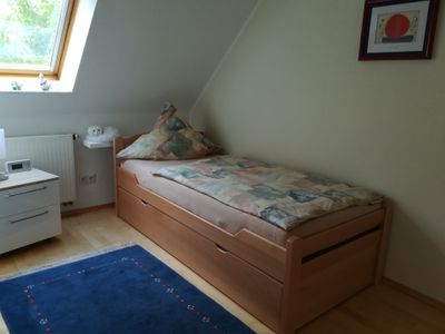 Schlafzimmer mit Einzelbett