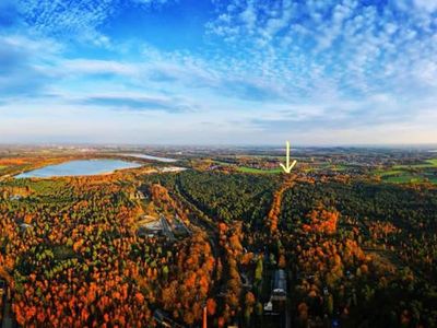 Lage der Ferienwohnung inmitten Natur und Seen