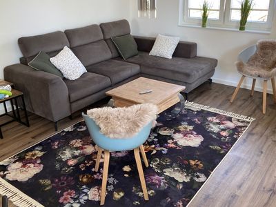 Ausziehbares Sofa im Wohnzimmer