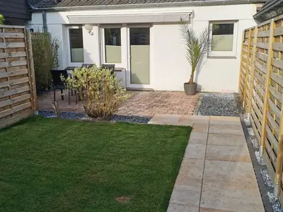 Privater Gartenbereich - Ferienwohnung Amy