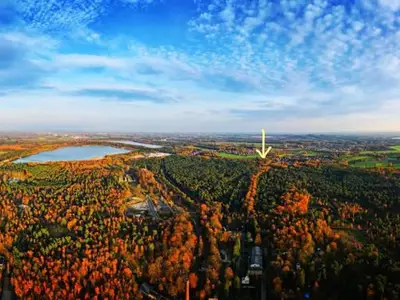 Lage der Ferienwohnung inmitten Natur und Seen