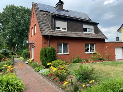 Außenansicht der Ferienwohnung "Kanalblick"