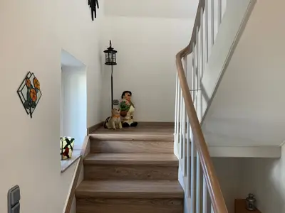 Neu gestaltetes Treppenhaus