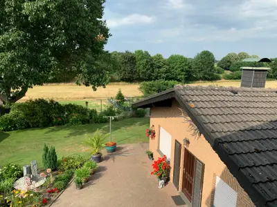 Idyllische Aussicht der Ferienwohnung Kanalblick