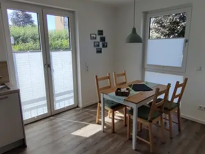 Küche Essecke Fewo Am Teich