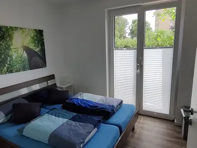 Schlafzimmer Bett Fewo Am Teich