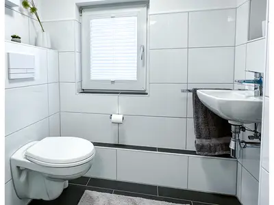 Zusätzliches WC der Ferienwohnung Seeliebe I in Haltern