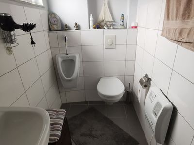 Badezimmer in der Ferienwohnung An der Lippe Haltern am See