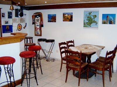 Kellerbar in der Ferienwohnung An der Lippe Haltern am See